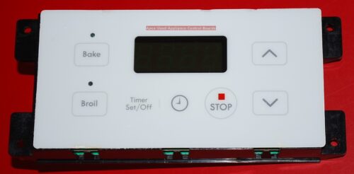 Part # 316455430 Frigidaire Gas Oven Electronic Control Board (used, overlay fair - White)
