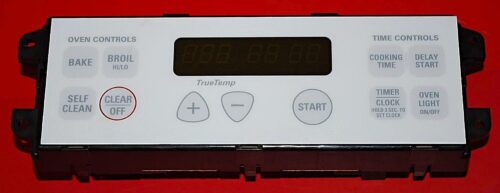 Part # WB27T10473 | 164D5063P001 | GE Oven Control Board (overlay fair - White)
