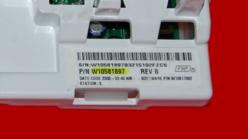 Whirlpool Washer Control Board - W10581897