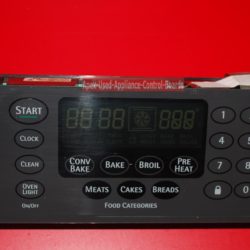 Part # 318183400 Frigidaire Oven Electronic Control Board (used, overlay fair)