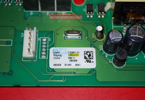Part # 12920721 Maytag Refrigerator Electronic Control Board (used, Prgm Code 1813)