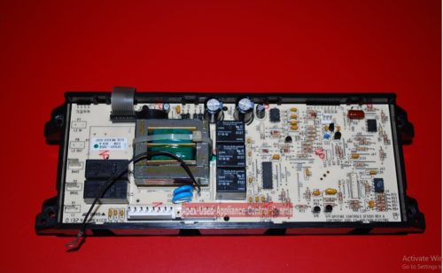 Part # 318183400 Frigidaire Oven Electronic Control Board (used, overlay fair)