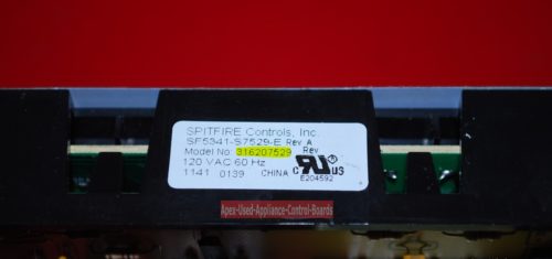 Part # 316207529 Frigidiare Oven Electronic Control Board (used, overlay good)