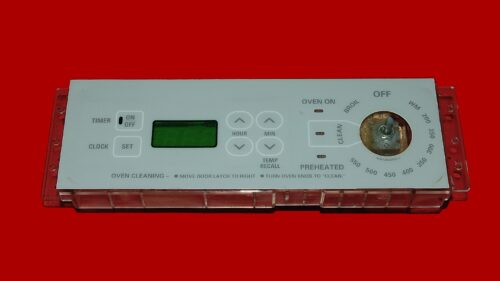 GE Oven Control Board WB27T10231 | 191D2818P003 | OEM Used Tested (overlay good - Gray)
