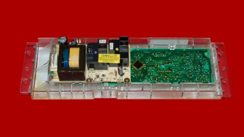 GE Oven Control Board WB27T10231 | 191D2818P003 | OEM Used Tested (overlay good - Gray)