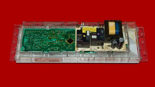 GE Oven Control Board WB27T10231 | 191D2818P003 | OEM Used Tested (overlay good - Gray)