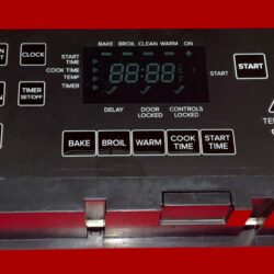 Part # W10821267 | Amana Oven Control Board (overlay good - Black)