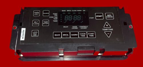 Part # W10821267 | Amana Oven Control Board (overlay good - Black)