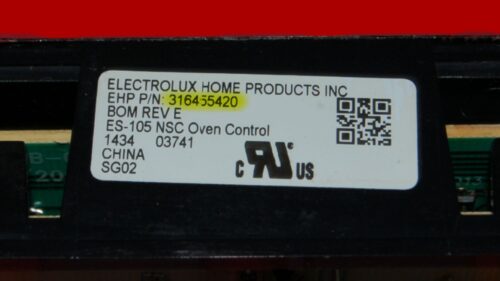 Kenmore Oven Control Board 316455420 | OEM Used Tested (overlay fair - Black)