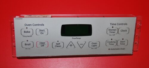 Part # WB27T10864 | 191D3776P011 - GE Oven Control Board (used, overlay fair - Silver)