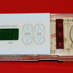 Part # 164D3147G024 GE Oven Electronic Control Board (used, overlay good - Yellow)