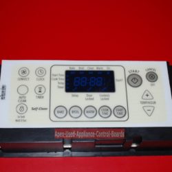 Part # W10114381 Whirlpool Oven Electronic Control Board (used, overlay good)