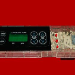 GE Oven Control Board - WB27K10027 | 183D7142P002 (overlay good - Black)