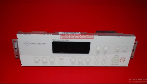 Part # 8524253 Whirlpool Oven Electronic Control Board (used, overlay good)