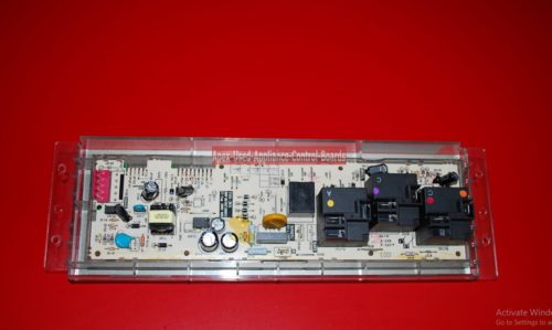Part # 191D3776P011, WB27T10864 GE Oven Electronic Control Board (used, overlay fair)