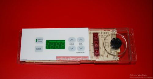 Part # WB27T10078 ,191D2037G001 GE Oven Electronic Control Board (used, overlay good)