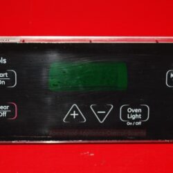Part # WB27T10818, 191D3776P009 GE Oven Electronic Control Board (used, overlay fair - Black)