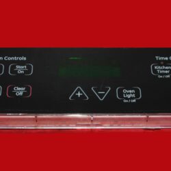 Part # WB27T10818 | 191D3776P009 | GE Oven Control Board (overlay fair - Black)