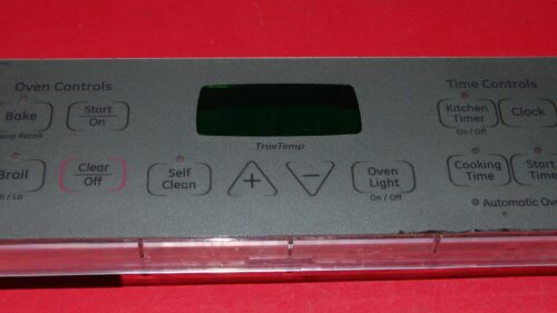 Part # WB27T10864 | 191D3776P011 | GE Oven Control Board (overlay fair - Silver)