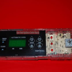 Part # 183D7277P005 GE Gas Oven Electronic Control Board (used, overlay good)