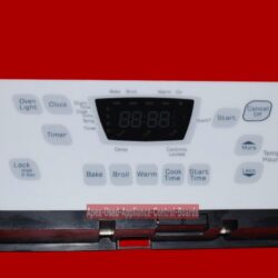 Part # W10363661 Whirlpool Oven Electronic Control Board (used, overlay very good)