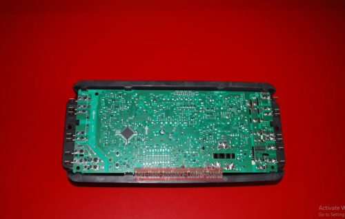 Part # W10834017 Whirlpool Oven Electronic Control Board (used, overlay fair)