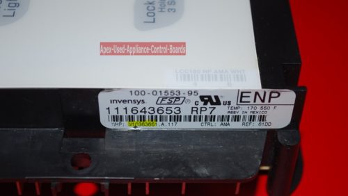 Part # W10363661 Whirlpool Oven Electronic Control Board (used, overlay very good)