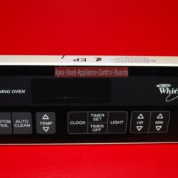 Part # 6610316, 8522480 Whirlpool Oven Electronic Control Board (used, overlay very good)