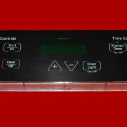 GE Oven Control Board WB27T10818 | 191D3776P009 | OEM Used Tested (overlay fair - Black)