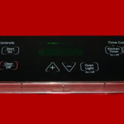 Part # WB27T10818 | 191D3776P009 | GE Oven Control Board (overlay fair - Black)