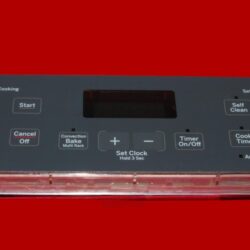 Part # WB27T11488 | 164D8450G035 GE Oven Control Board (overlay fair - Dark Gray)