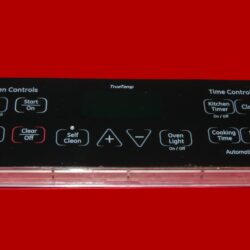 Part # WB27K10338 | 164D8450G002 | GE Gas Oven Control Board (overlay fair - Black)