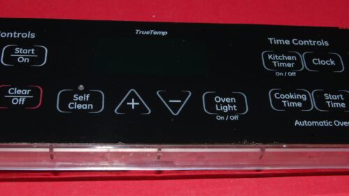 Part # WB27K10338 | 164D8450G002 | GE Gas Oven Control Board (overlay fair - Black)