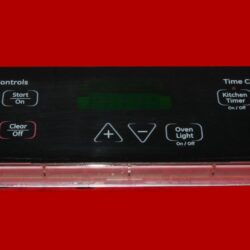 Part # WB27X45466 | WB27T10818 | 191D3776P009 | GE Oven Control Board (overlay fair - Black)