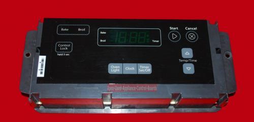 Part # W10834017 Whirlpool Oven Electronic Control Board (used, overlay fair)