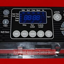 Part # WPW10108140 | W10108140 | Whirlpool Oven Control Board (overlay good - Black)