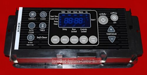 Part # WPW10108140 | W10108140 | Whirlpool Oven Control Board (overlay good - Black)