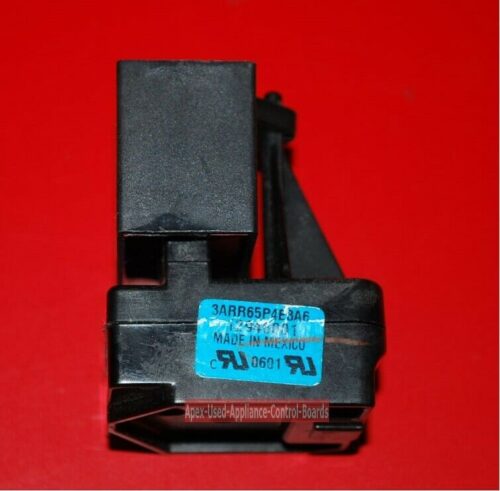 Part # 12946001 Whirlpool Refrigerator Start Relay and Capacitor (used)