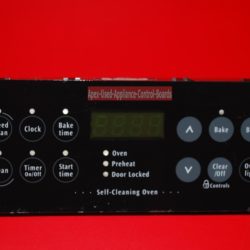 Part # 316452305 Frigidaire Oven Electronic Control Board And Clock (used, overlay good)