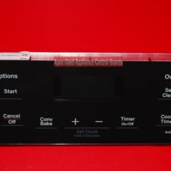 Part # 164D8450G146, WB27X23560 GE Oven Electronic Control Board (used, overlay very good)