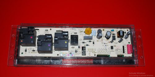 Part # 164D8450G026, WB27T11349 GE Oven Electronic Control Board (used, overlay fair - Black)