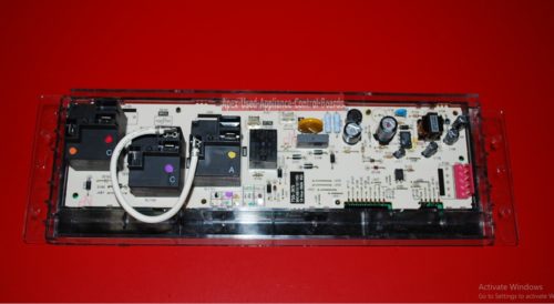 Part # 164D8450G146, WB27X23560 GE Oven Electronic Control Board (used, overlay very good)