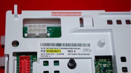 Part # W10916477 Whirlpool Washer Electronic Control Board (used)