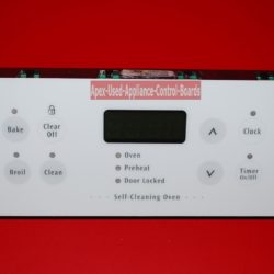 Part # 316207505 Frigidaire Oven Electronic Control Board (used, overlay good - White)