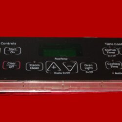 GE Oven Control Board 164D8450G019 | WB27T11278 | OEM Used Tested (overlay fair - Black)