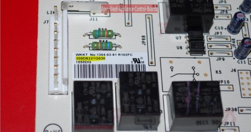 Part # 200D6221G036 GE Refrigerator Electronic Control Board (used)