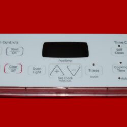 Part # 164D8450G026 | WB27T11349 | GE Oven Control Board (overlay fair - White)