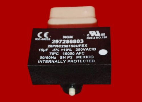 Part # 216954236 | 216954215 | Frigidaire Refrigerator Start Relay and Capacitor