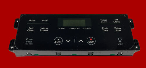 Part # 316630004 | Frigidaire Oven Control Board (overlay fair - Black)