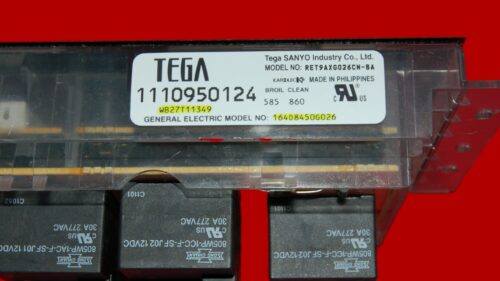 Part # WB27T11349 | 164D8450G026 | GE Oven Control Board (overlay fair - Black)